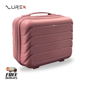 Lurex Mini (13inch/9inch) Luggage – Hard Shell Travel Bag | Pink