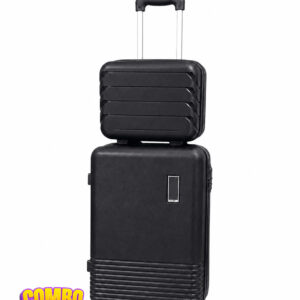 24" Luggage and 13" Beauty Box Combo - Black