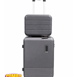 24" Luggage and 13" Beauty Box Combo - Grey