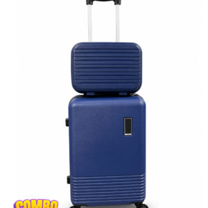 24" Luggage and 13" Beauty Box Combo - Blue