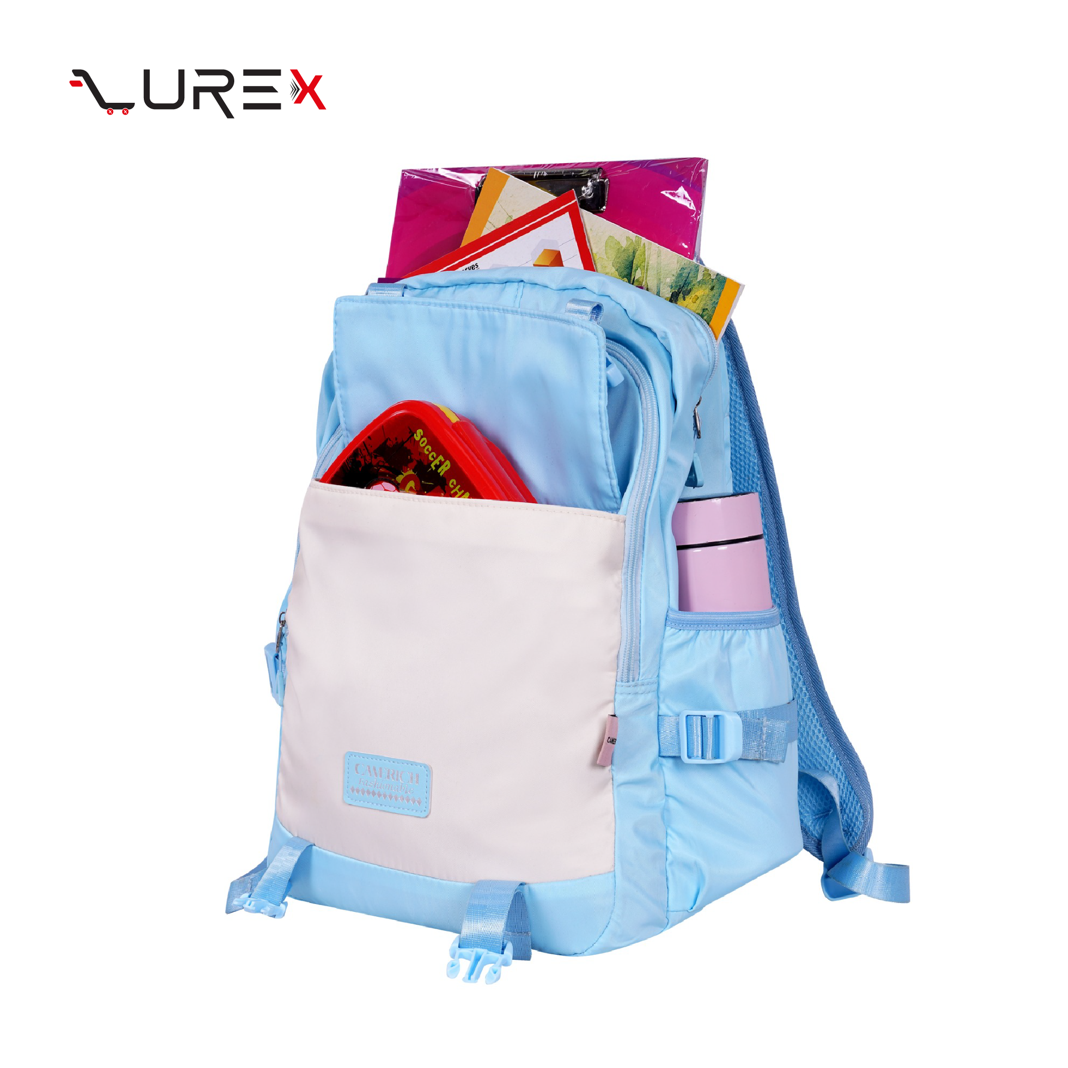 Olivia Backpack – Ocean Blue Colour - Image 5