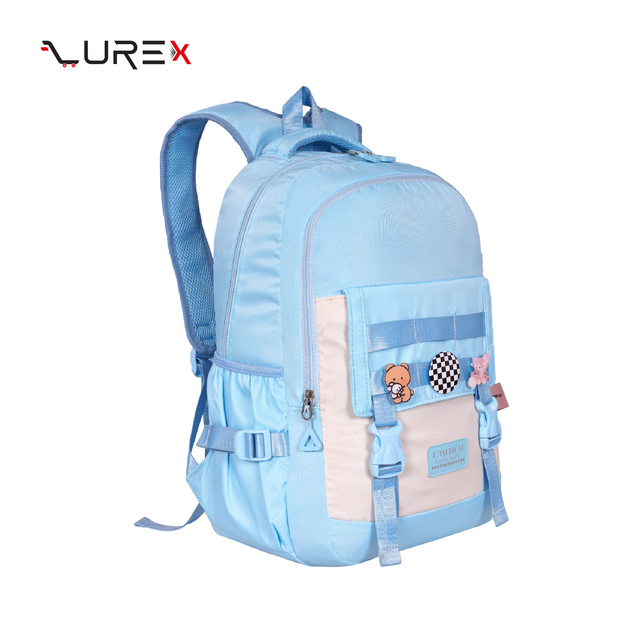 Olivia Backpack – Ocean Blue Colour - Image 2