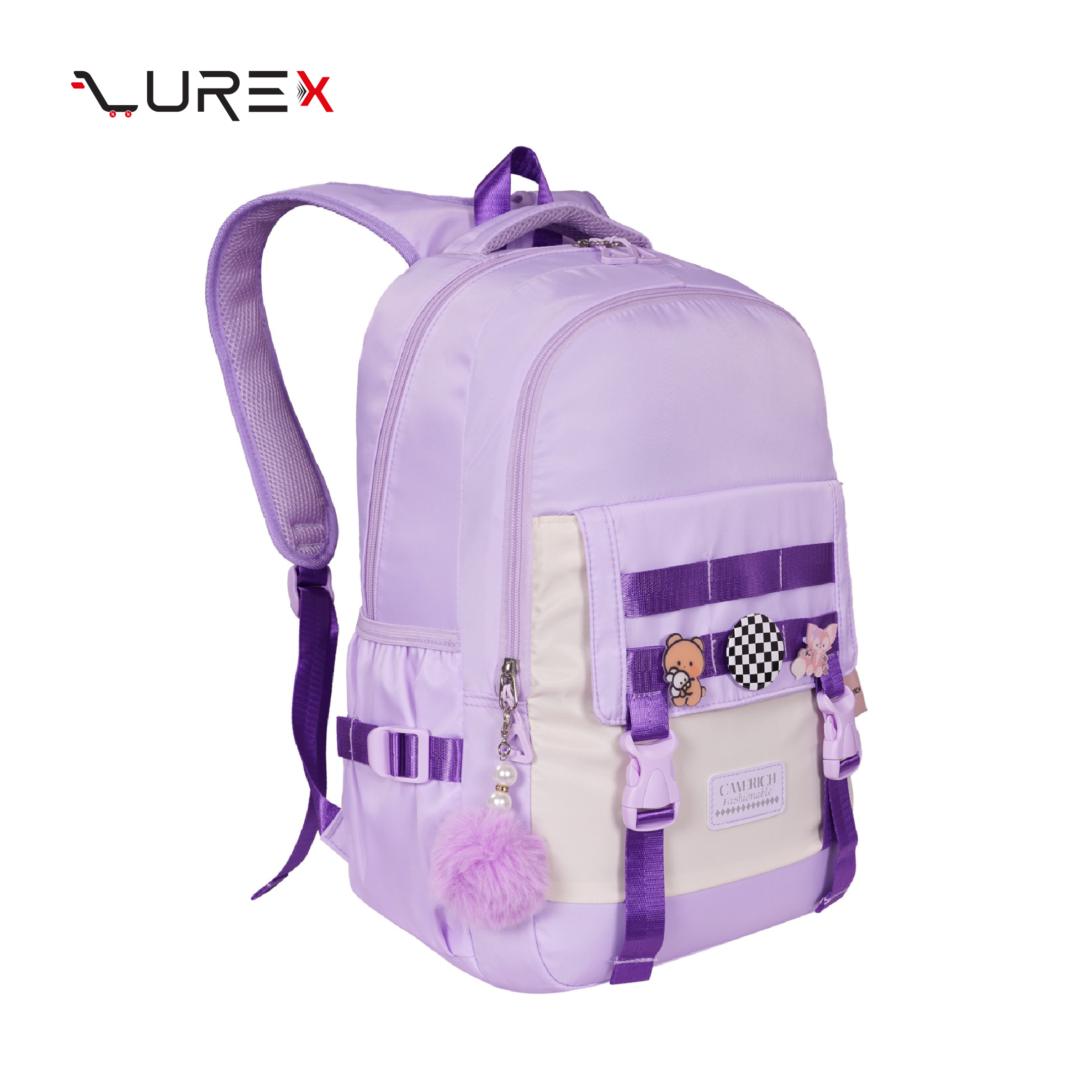 Olivia Backpack – Purple Colour - Image 2