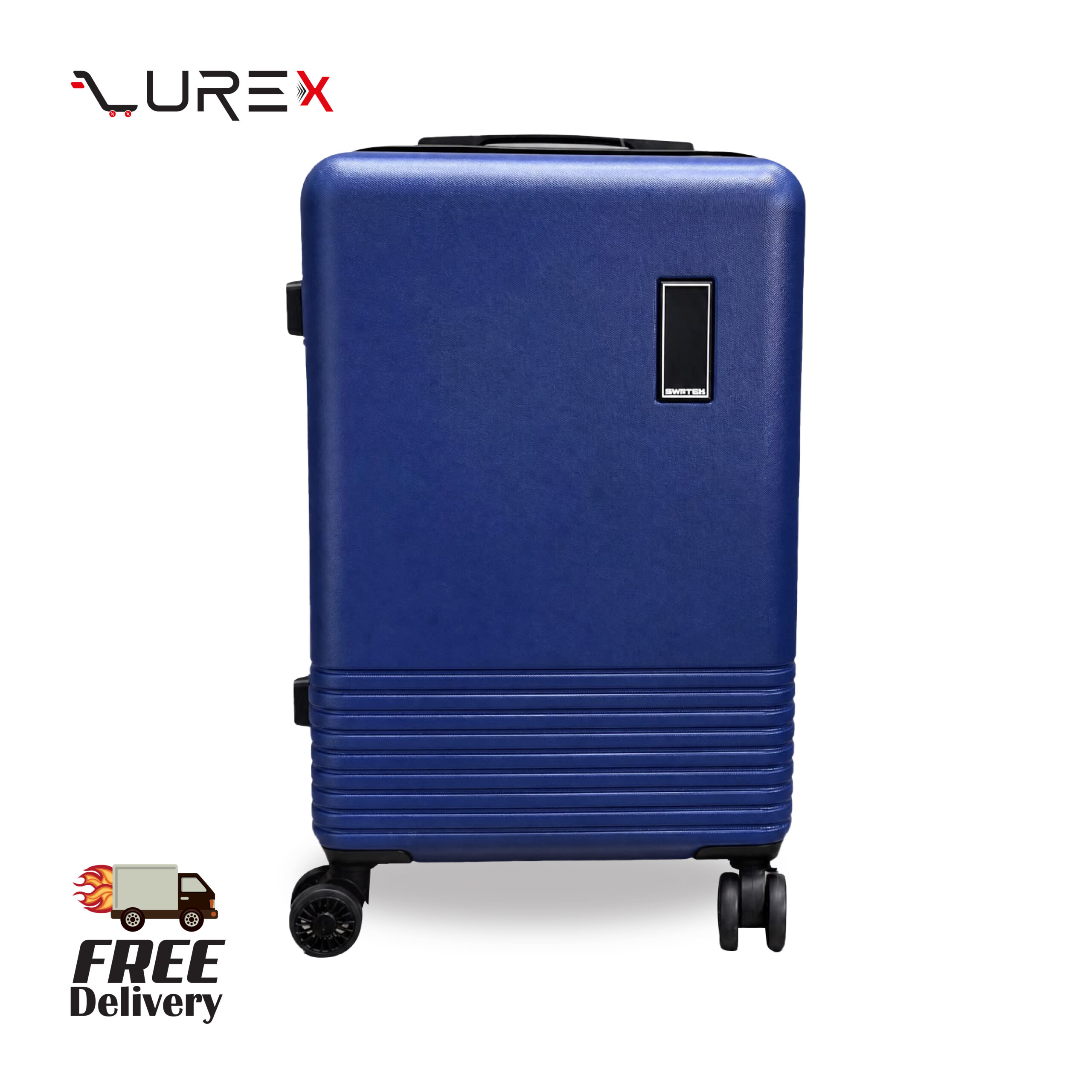 Lurex 20,24,28inch Luggage – Hard Shell Travel Bag | Blue