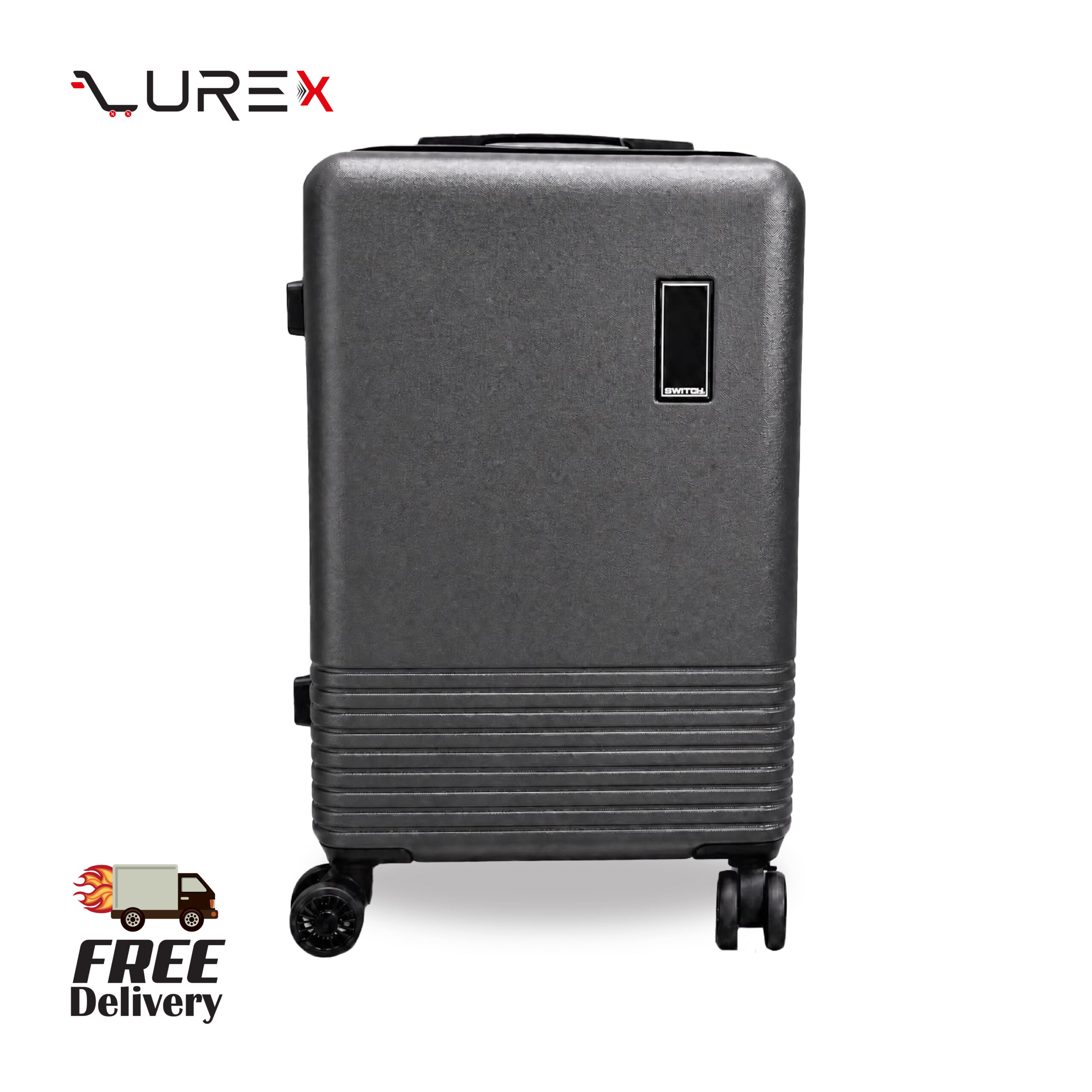 Lurex 20,24,28inch Luggage – Hard Shell Travel Bag | Grey