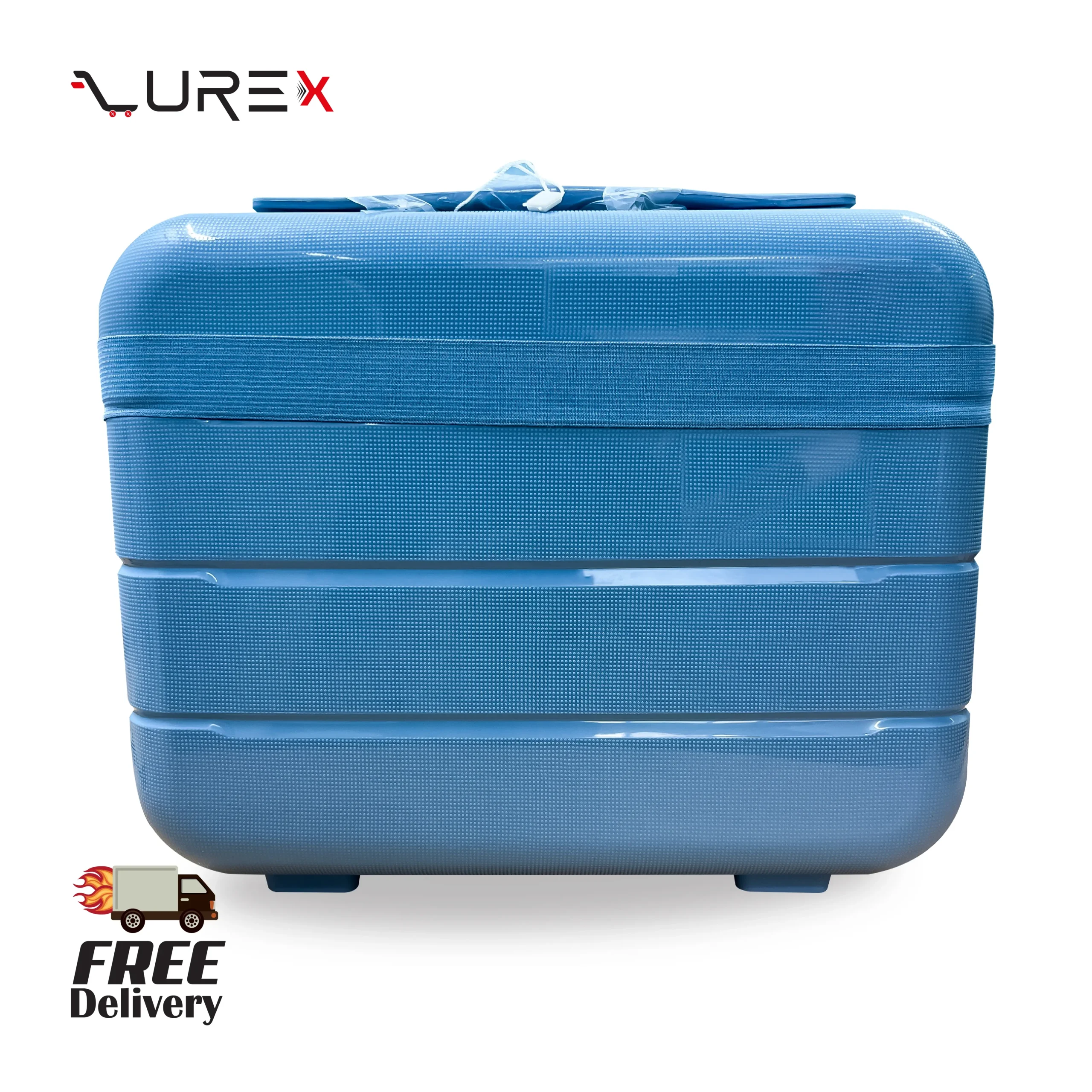 Lurex Mini (13inch/9inch) Luggage – Hard Shell Travel Bag | Sky