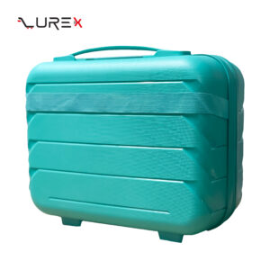Lurex Mini (13inch/9inch) Luggage – Hard Shell Travel Bag | Cyan Blue