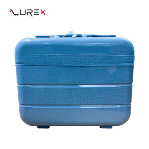 Lurex Mini (13inch/9inch) Luggage – Hard Shell Travel Bag | Sky