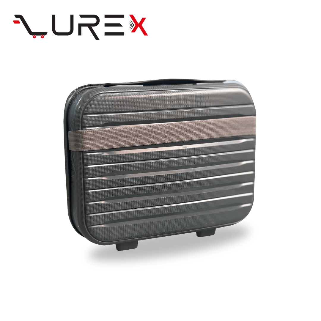 Lurex Mini (13inch/9inch) Luggage – Hard Shell Travel Bag | Grey