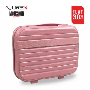 Lurex Mini (13inch/9inch) Luggage – Hard Shell Travel Bag | Pink